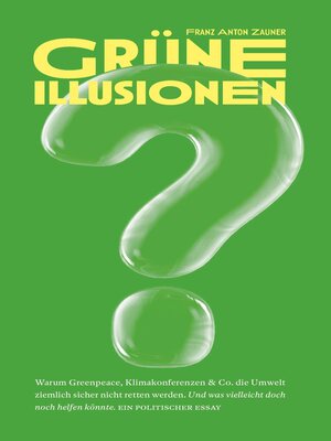 cover image of Grüne Illusionen